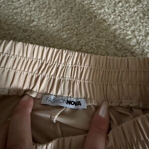 Fashion Nova Beige Pants Set